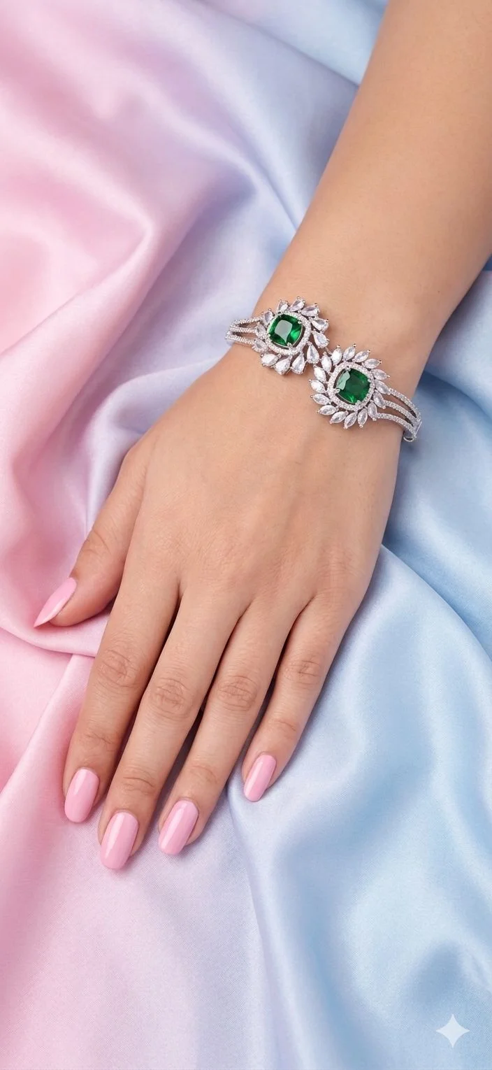 The 'Emerald Solstice' Stellar Cuff