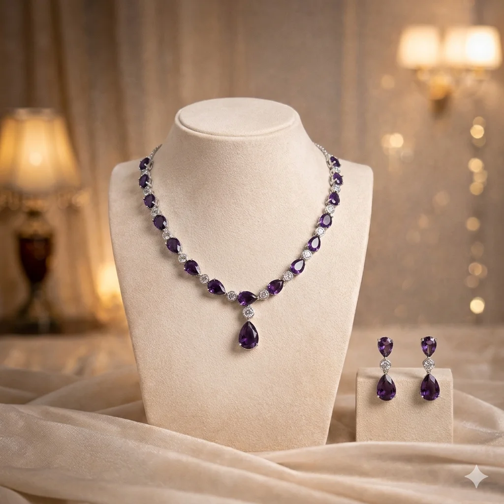 Aarzoo Drop Necklace Set