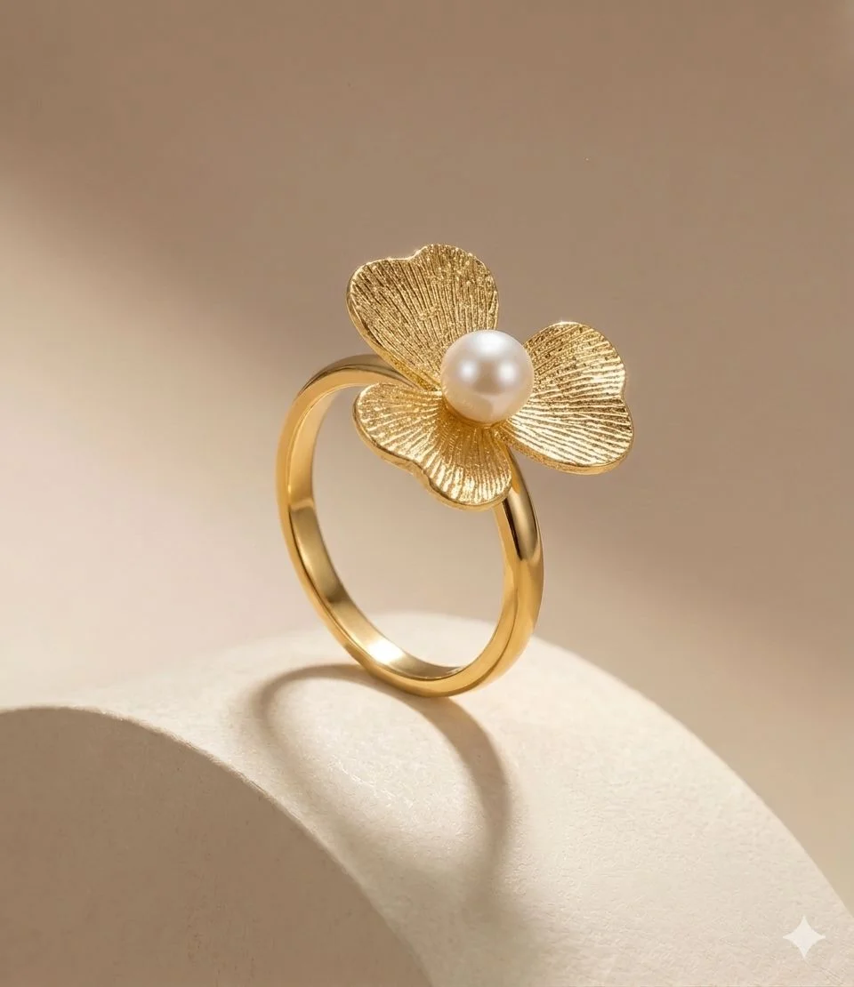Pearl Blossom Ring