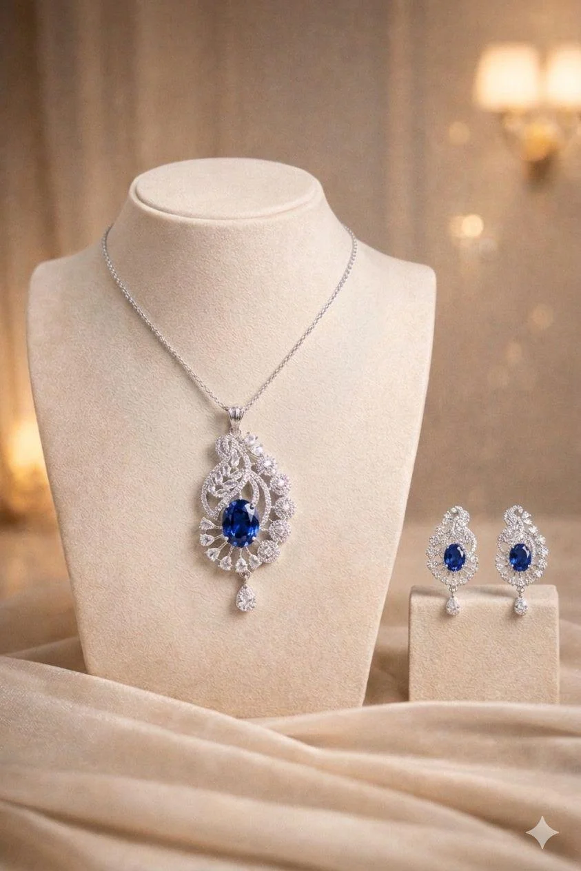 Sapphire Aura Set