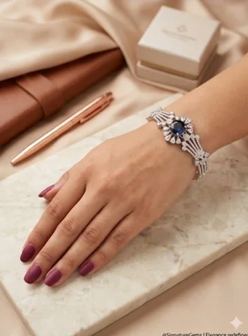 The Sapphire Bloom Kada 💙🌸